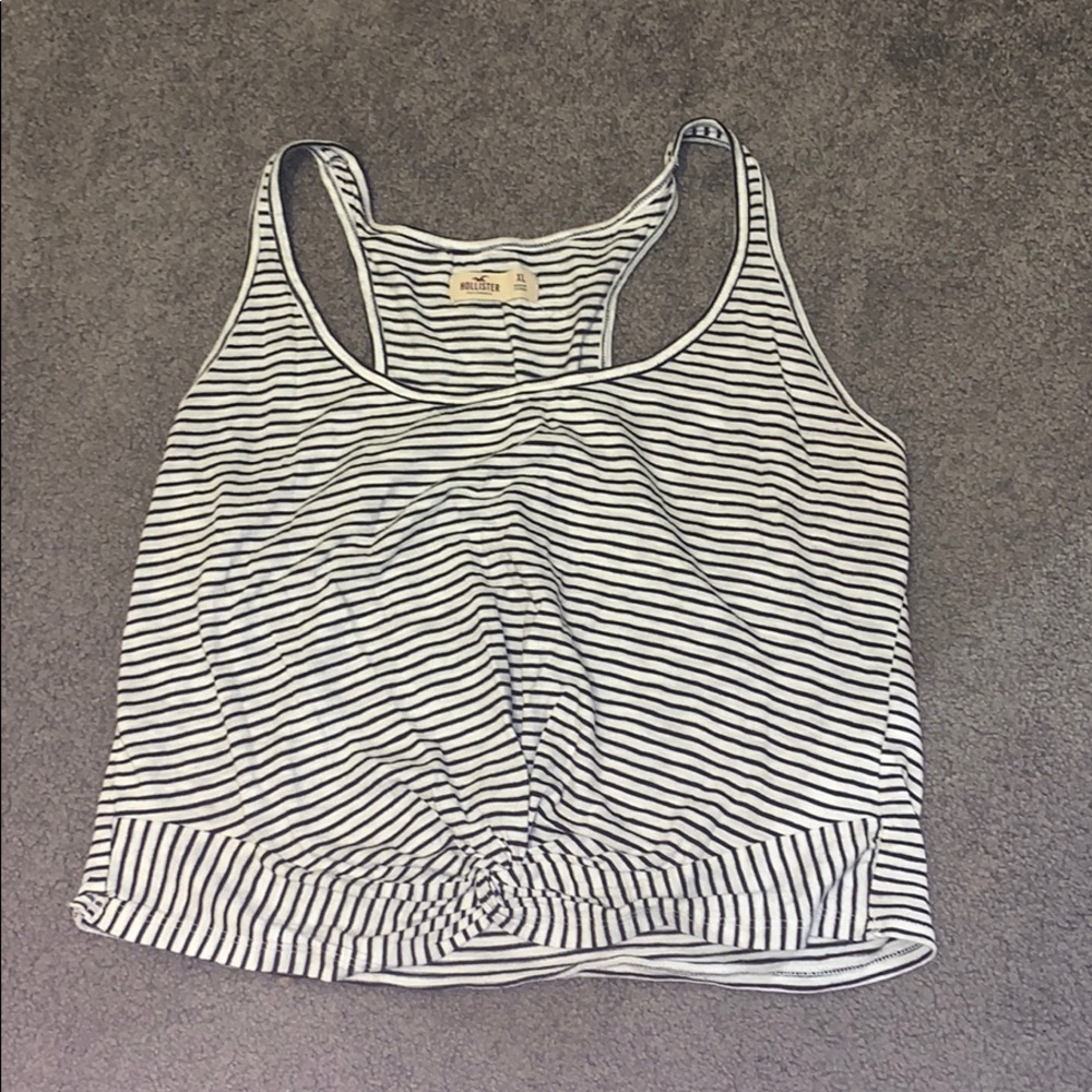 Hollister Tie Front Tank Top